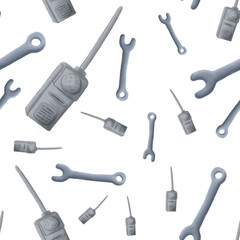 Image pattern screwdriver, radio communication