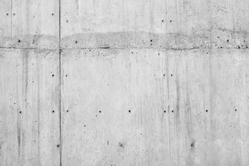 Concrete wall background in black and white. Grey concrete wall surface.