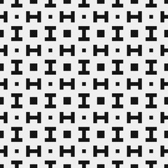 Abstract Cross Pattern Dots Logo generative computational art illustration