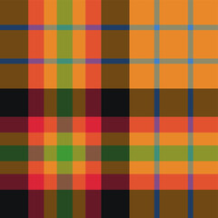 Seamless vector tartan pattern for fabric, textile, wrapping etc. Plaid background