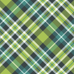 Seamless vector tartan pattern for fabric, textile, wrapping etc. Plaid background