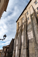 Fototapeta na wymiar Genazzano - Roma - Lazio. Il Castello Colonna