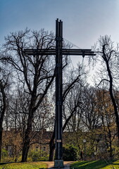 cross in the park