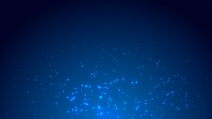 Dot  white blue pattern screen led light gradient texture background. Abstract  technology big data digital background. 3d rendering.