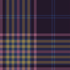 Seamless vector tartan pattern for fabric, textile, wrapping etc. Plaid background	