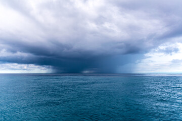 Obraz premium The sea before a threatening storm