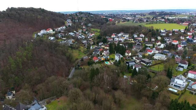 4k aerial footage of Leonding and a glimpse of Linz