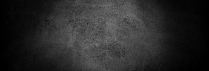 Old wall texture cement dark black gray  background abstract grey color design are light with white gradient background.