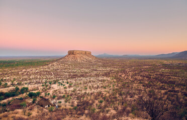 Waterberg plateau park in Namibia, Africa