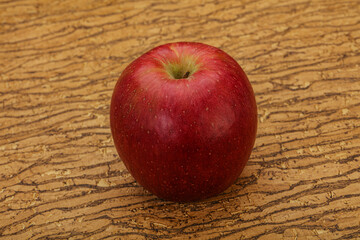 Red sweet tasty apple fruit