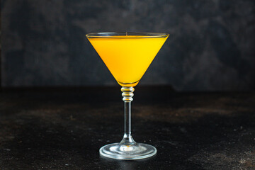 beverage juice drink cocktail pumpkin or citrus healthy vitamins snack top view copy space for text food background rustic