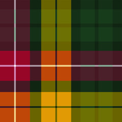 Seamless vector tartan pattern for fabric, textile, wrapping etc. Plaid background	