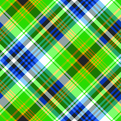 Seamless vector tartan pattern for fabric, textile, wrapping etc. Plaid background	