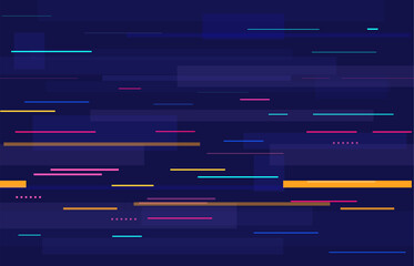 City street lights abstract background