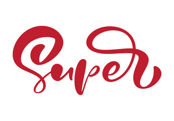 Super vector black hand drawn lettering positive quote. Calligraphy inspirational and motivational slogan for business card, banner, poster