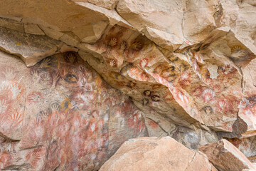 Ancient rock art in Patagonia