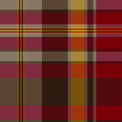 Seamless vector tartan pattern for fabric, textile, wrapping etc. Plaid background	