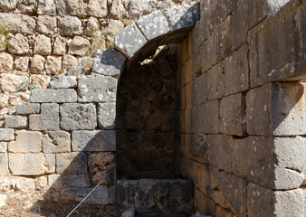 Fortress Nimrod in the northern Golan in Israel