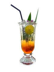 background, beverage, blurred, clear, clipping path, closeup, cocktail, cold, cool, delicious, drink, fresh, freshness, fruit, glass, healthy, holiday, honey, ice, iced, ingredient, isolated, juice, j