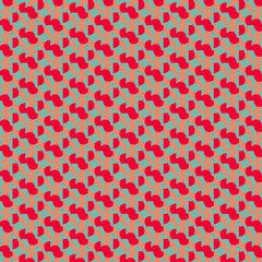 Seamless Repeatable Abstract Geometric Pattern