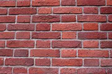 red brick wall