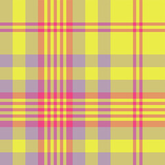 Seamless vector tartan pattern for fabric, textile, wrapping etc. Plaid background	