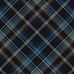 Seamless vector tartan pattern for fabric, textile, wrapping etc. Plaid background	