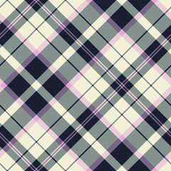 Seamless vector tartan pattern for fabric, textile, wrapping etc. Plaid background	