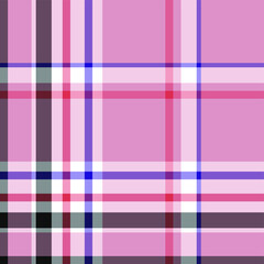 Seamless vector tartan pattern for fabric, textile, wrapping etc. Plaid background	