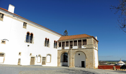 Évora, World Heritage City by Unesco, Portugal: Pateo de Sao Miguel in the Palace of the Counts of Basto. 