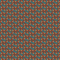 Seamless Repeatable Abstract Geometric Pattern