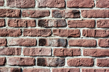 Abstract brick wall texture with dirty spots for the background for the design. Textured background illustration. Architectural Wallpaper
