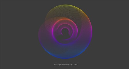 Abstract background. Space background with a linear swirl.