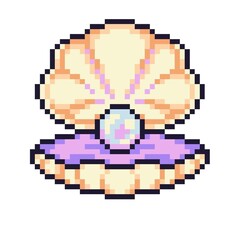 shell with a pearl