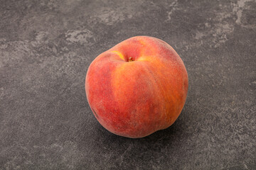 Fresh ripe sweet peach fruit