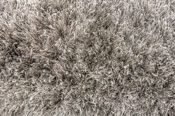 abstract background of silver gray silk carpet texture close up