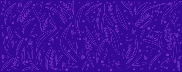 leaves and flowers colourful background