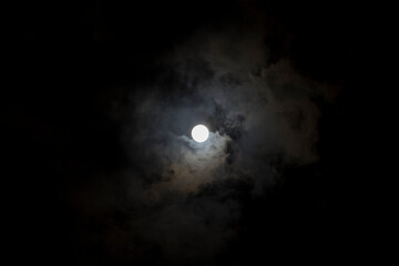 Obraz na płótnie Canvas luna llena