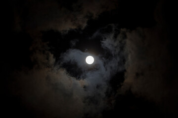 Obraz na płótnie Canvas luna llena