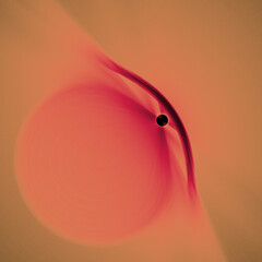 Abstract Colorful Flares of Shapes and Lines