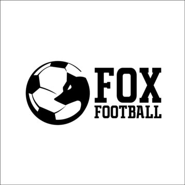 FOX FOOTBALL logo exclusive design inspiration