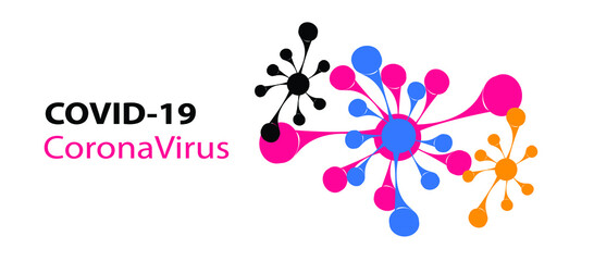 Coronavirus 2019-nCoV. Corona virus icon isolated