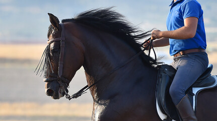 caballo español corriendo © alberto