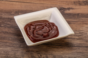 Traditional Barbicue sauce in the bowl