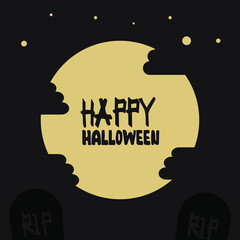 Happy Halloween, Halloween related background, spooky and creepy, yet joyful backgrounds, trick or treat, happiness EPS Vector
