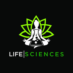 Balance Life Science logo exclusive design inspiration