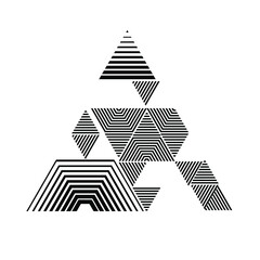 Vector Hipster Triangle Background . Pattern  . Abstract modern Geometrical Design Template .angular shapes.