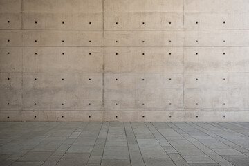 concrete wall and floor as background image