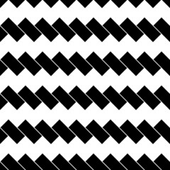 Black diagonal dashes on white background. Seamless surface pattern with linear ornament. Angled strokes motif. Slanted stripes. Striped digital paper, textile print., page fill. Dashed lines vector.