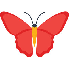 
A lowland butterfly specie called red glider icon
